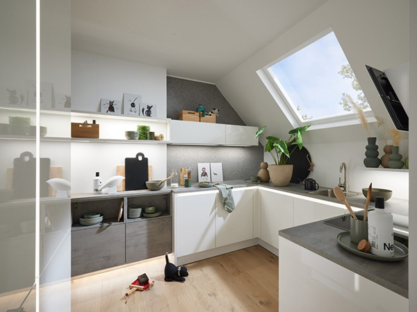 Nolte Tiny Kitchen Dachgeschoss